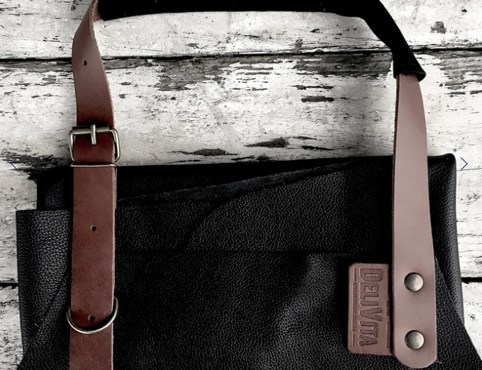 DELIVITA LEATHER APRON