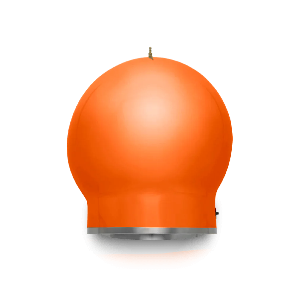 DeliVita Eco Wood & Gas Fired Oven - Orange Blaze + Regulator & Hose